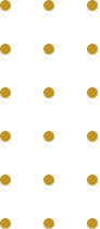 Yellow polka dots on black background.